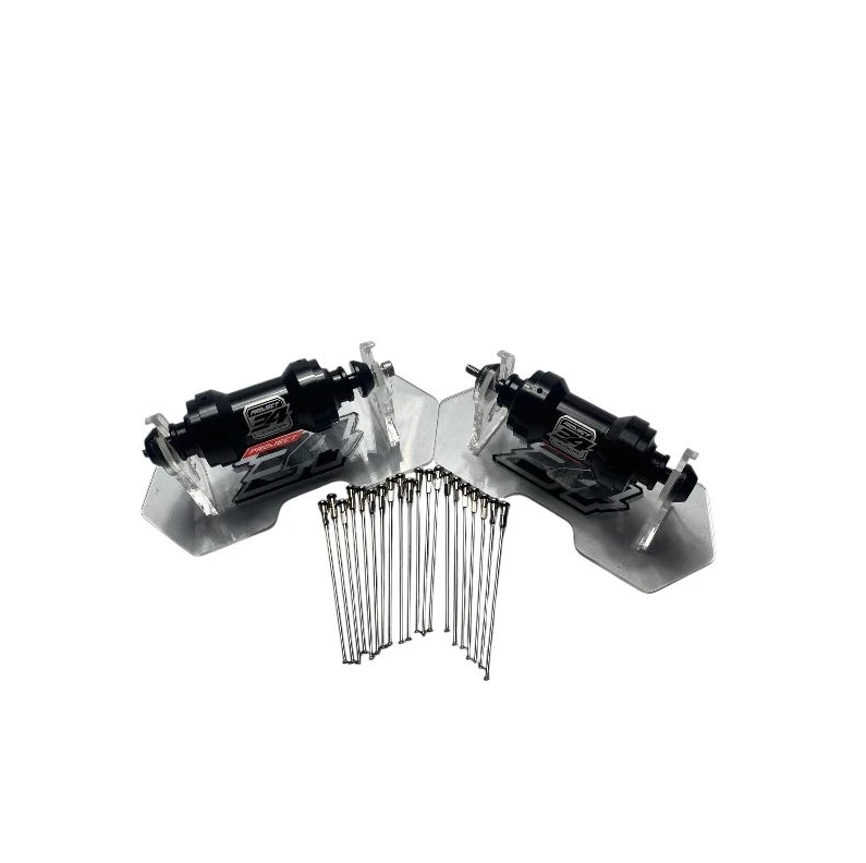 Hub No Limit Full Alumunium Hitam Bearing Hybrid 1